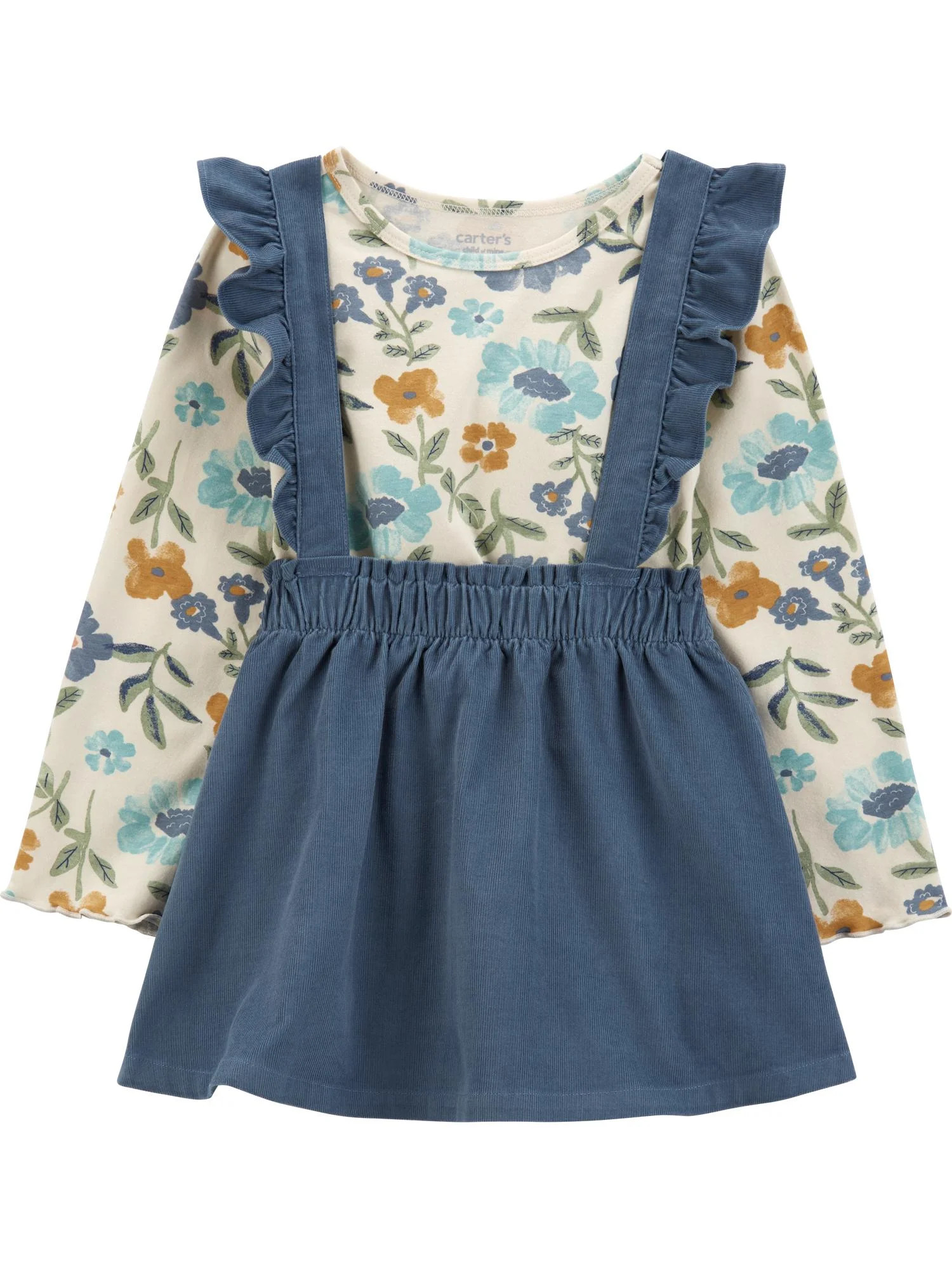 Carter's Child of Mine Toddler Girl Dress, 2-Piece, Sizes 12M-5T | Walmart (US)