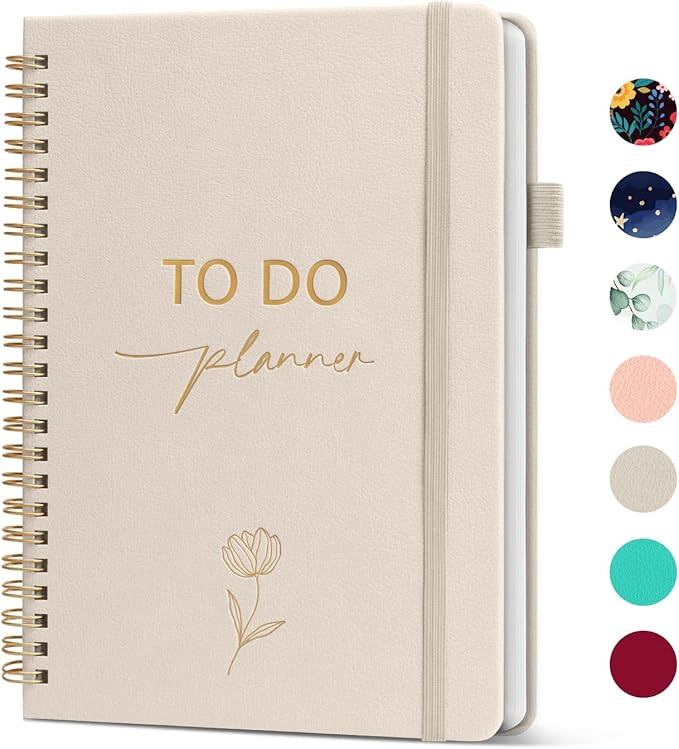 Aesthetic To Do List Notebook Planner - Simplified Undated Daily Planner to Stay Organized and Bo... | Amazon (US)
