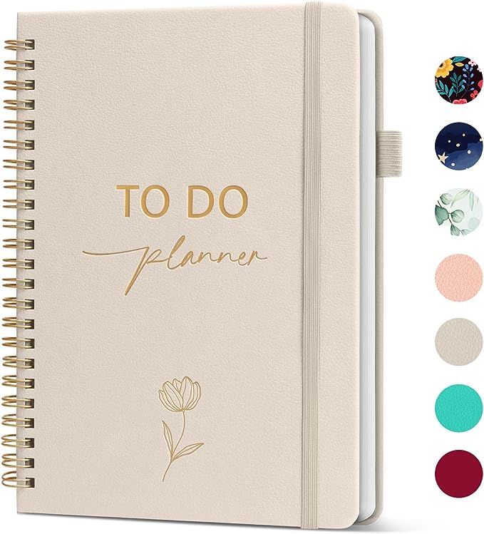 Aesthetic To Do List Notebook Planner - Simplified Undated Daily Planner to Stay Organized and Bo... | Amazon (US)