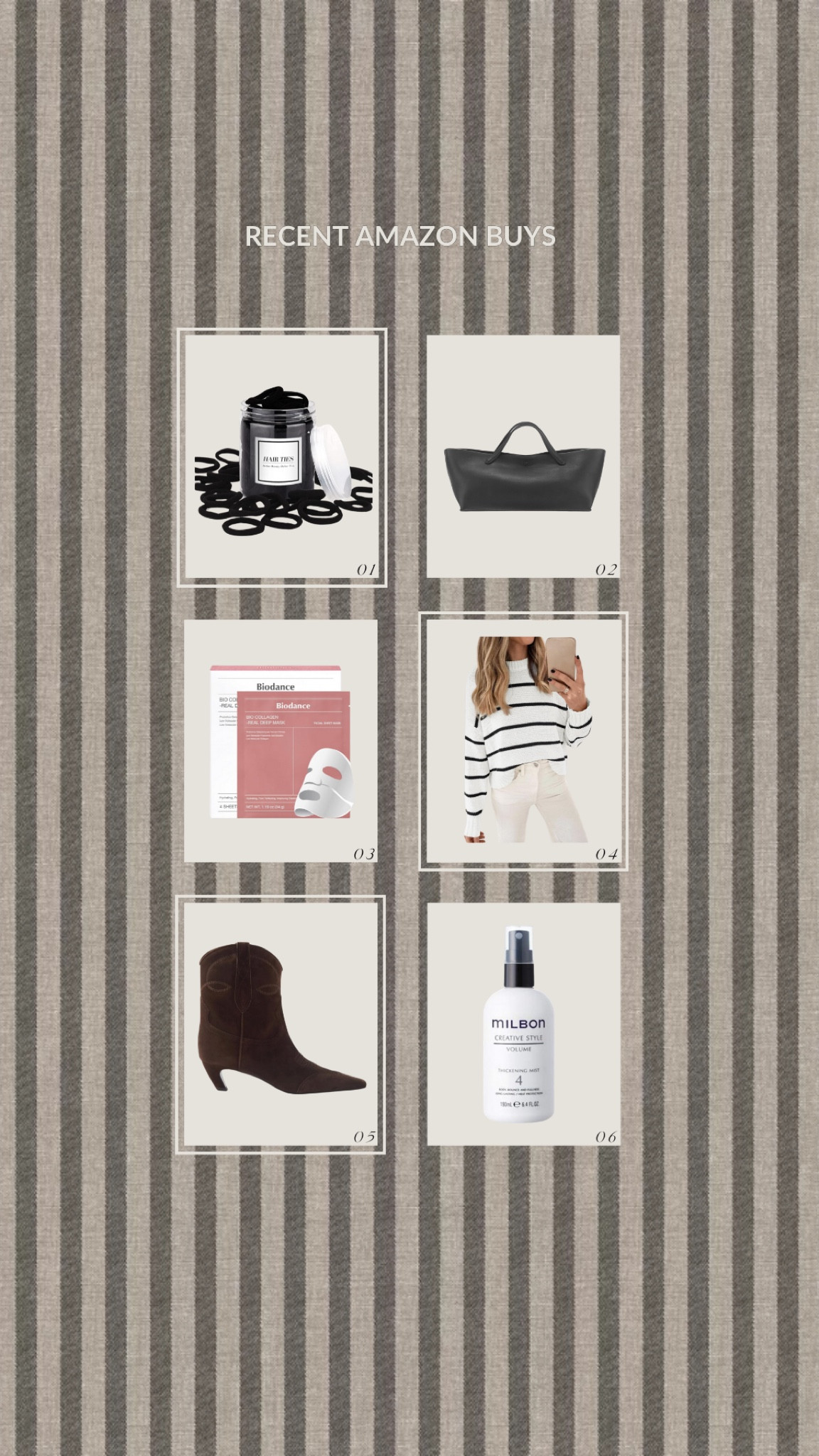 Recent Amazon Buys

#LTKShoeCrush #LTKSeasonal #LTKStyleTip