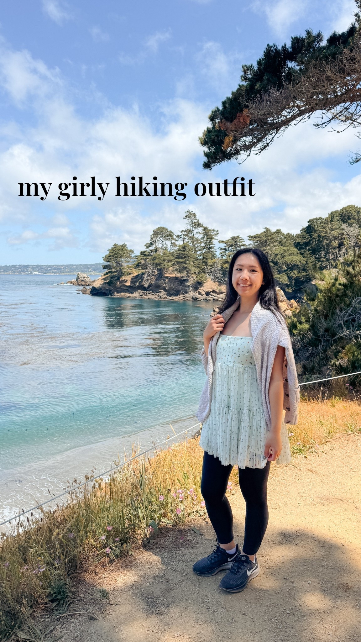 My girly, cute hiking outfit at Point Lobos! 🌊 💐

#LTKTravel #LTKActive #LTKStyleTip