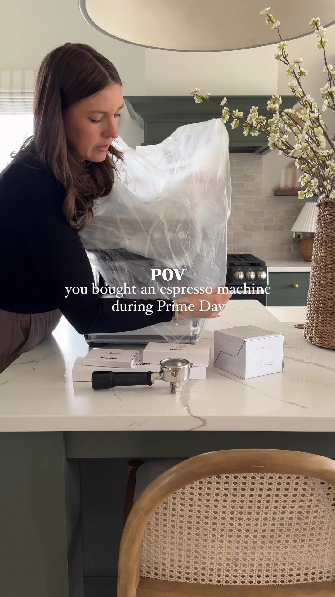 Three words - You. Need. One. 😄 17% off the stainless espresso machine during Amazon Prime Day!

Yes, it’s boujee, but it makes THE best lattes. I’m basically saving money by not going to the coffee shop. Girl math, right?! I’m still working on my latte art so don’t judge 😅

Follow @frengpartyof6 for all things neutral home!

#amazonfinds #amazonhomefinds #amazondeals #kitchendecor #kitchengoals #ltkhome 

#LTKHome #LTKStyleTip #LTKSaleAlert