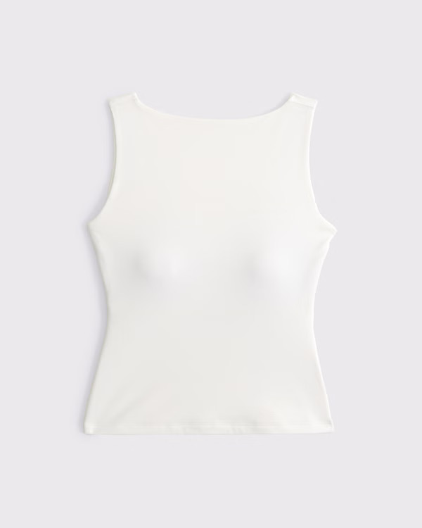 Bra-Free Scoop Back Slash Top | Abercrombie & Fitch (US)