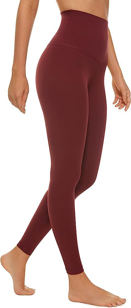Amazon.com: CRZ YOGA Super High Waisted Butterluxe Yoga Pants 25 Inches - Buttery Soft Workout Le... | Amazon (US)