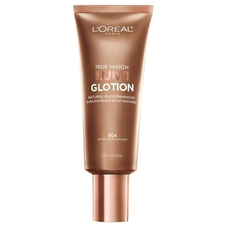 L’Oréal Paris Makeup True Match Lumi Glotion Natural Glow Enhancer Illuminator Highlighter Skin Tint for an All Day Radiant Glow Deep 1.35 Ounces | Walmart (US)