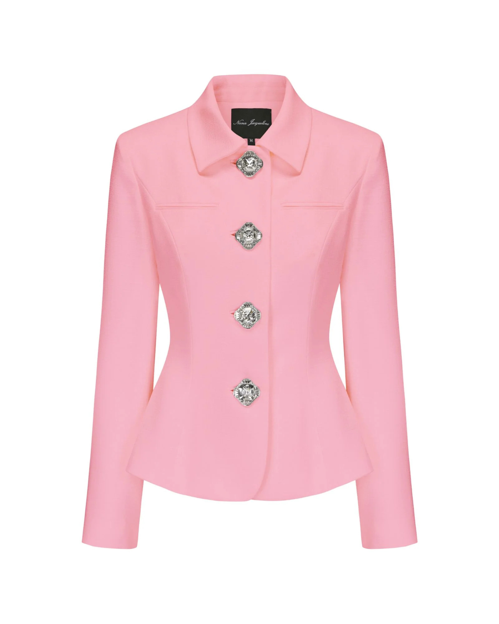 Vanessa Blazer (Pink) | Elegant and Feminine Blazer with Luxe Details | Nana Jacqueline