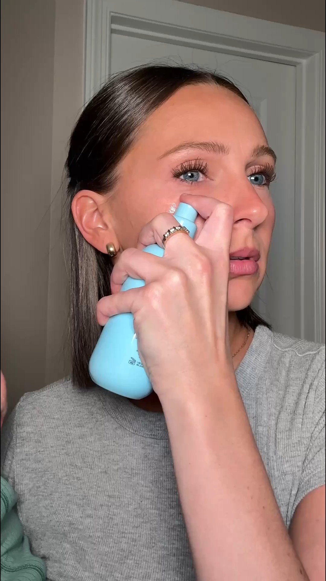 Mom life be like 😂🫶🏻 5 minute face base routine using only affordable products! 

#LTKSeasonal #LTKFindsUnder50 #LTKBeauty