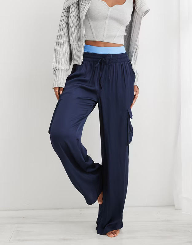 Aerie Shine Cargo Skater Pant | Aerie