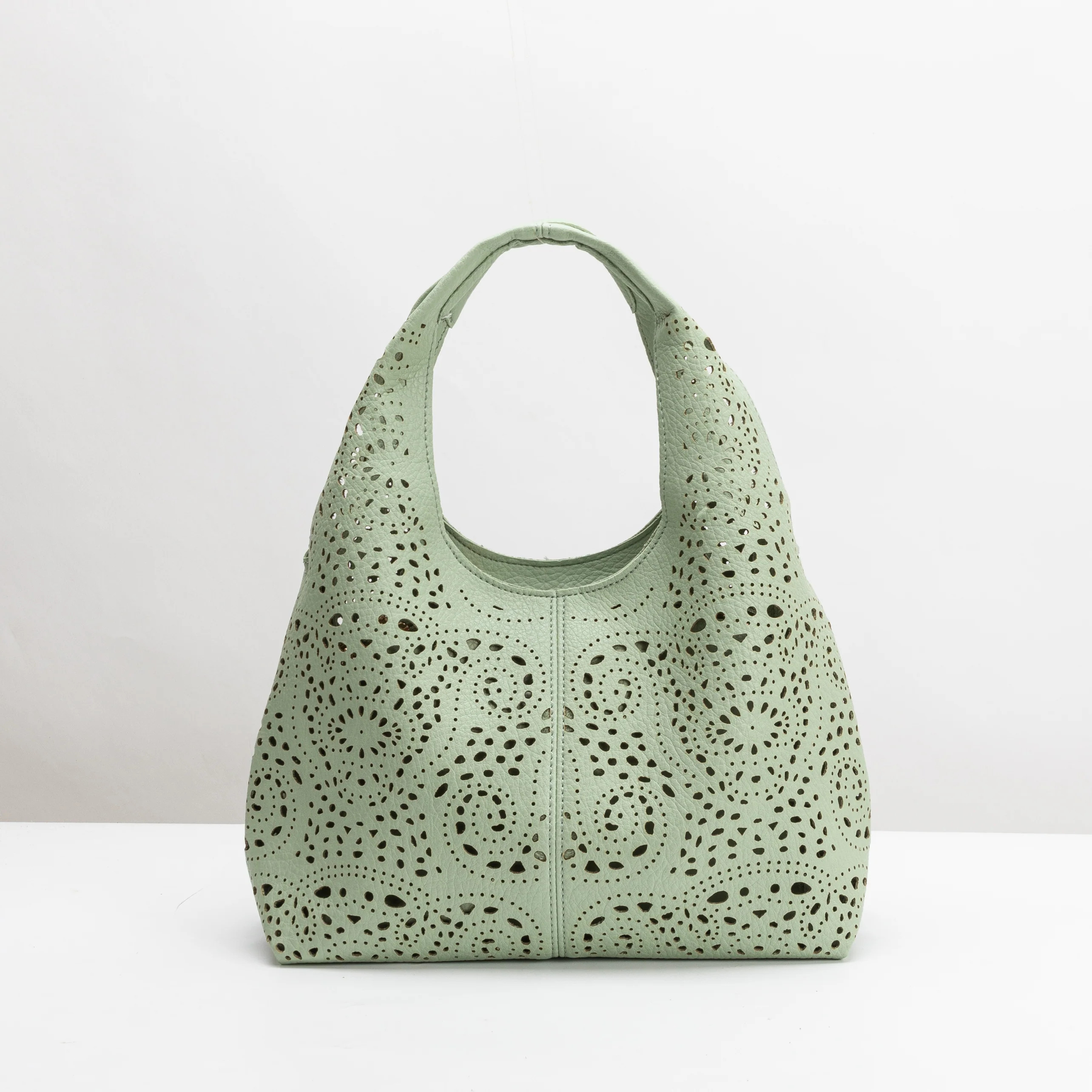 SAMPLE AC6018 Mint Medium Tote Bag - FINAL SALE | Melie Bianco