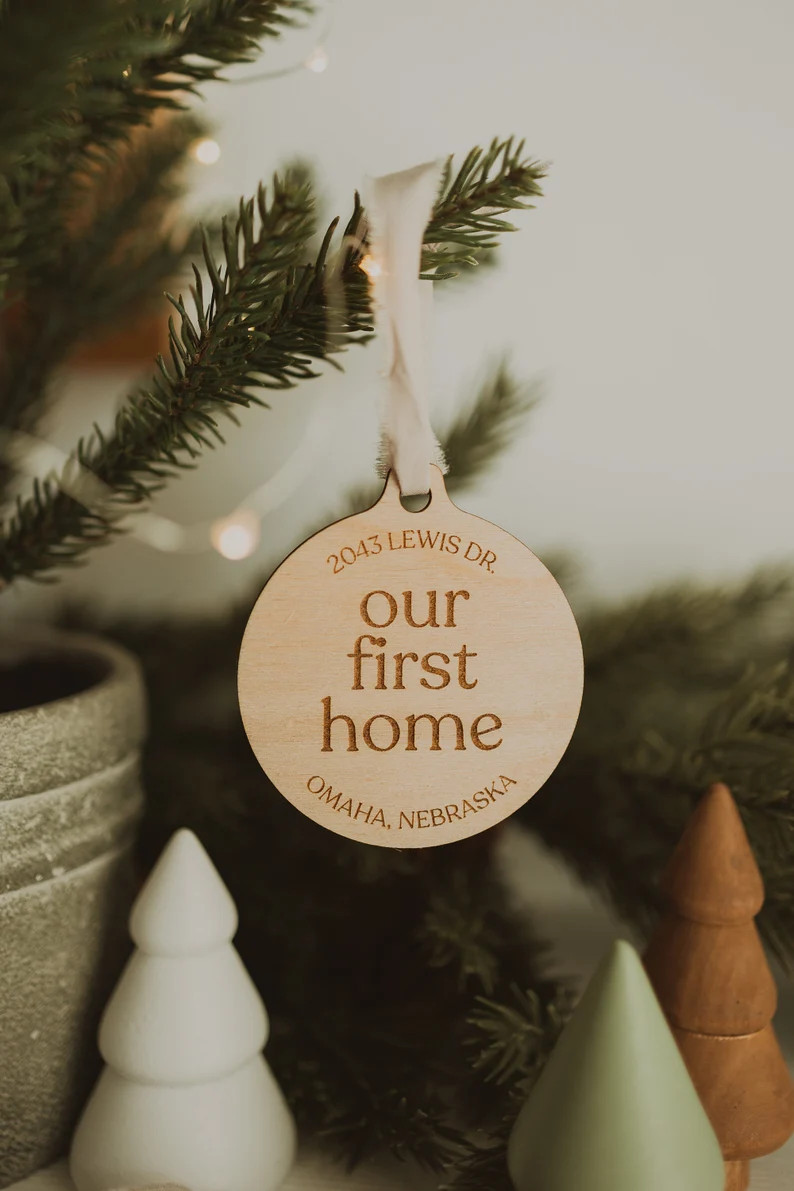 Custom Text Ornament | Laser Engraved Ornament | Christmas 2025 - Etsy | Etsy (US)