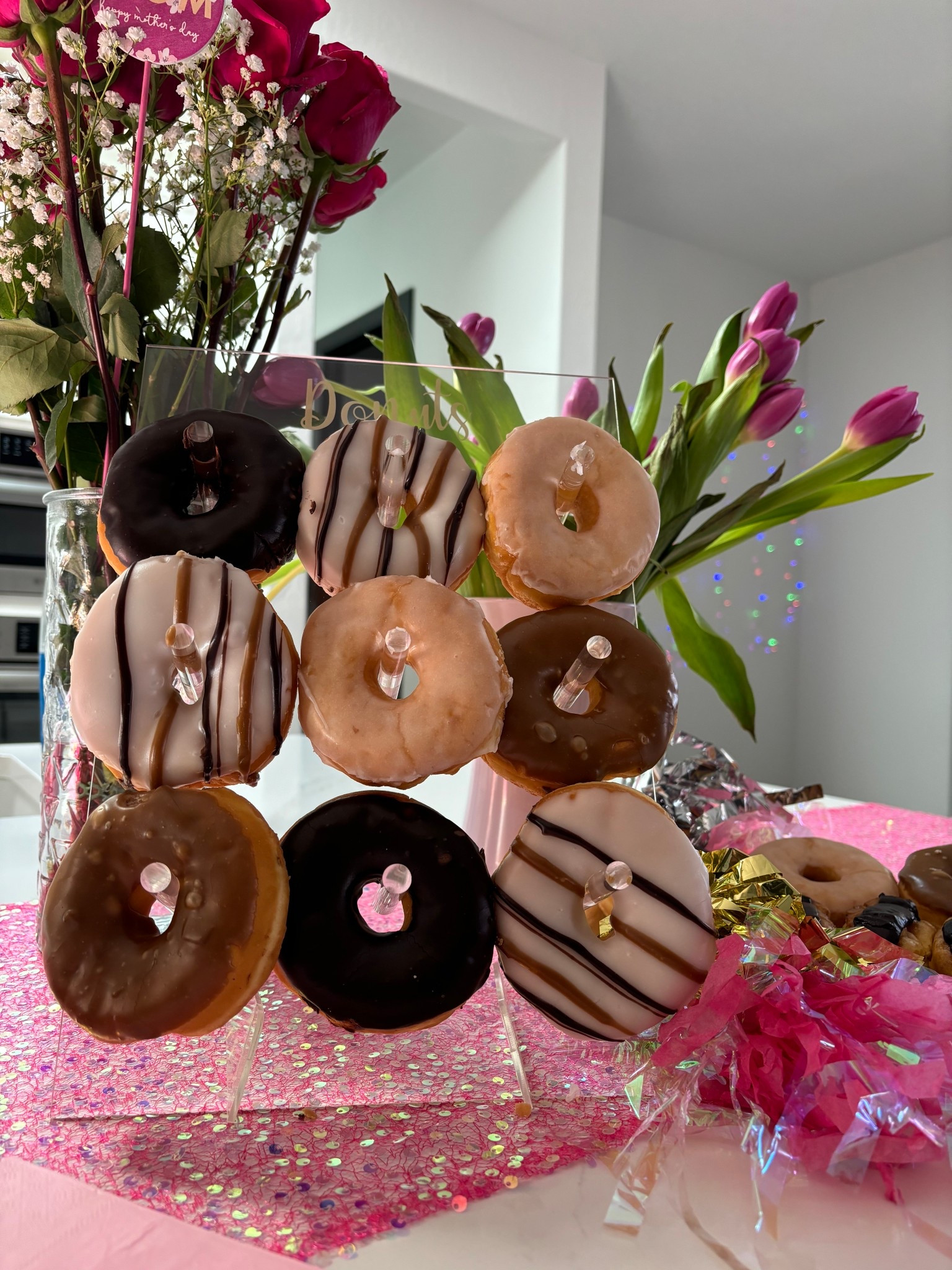 Sweet displays for your donuts 🍩😍 2 pack acrylic donut holder stands, 9 each/ holds 18 total! 🤤 

#LTKfoodie #LTKHome #LTKWedding