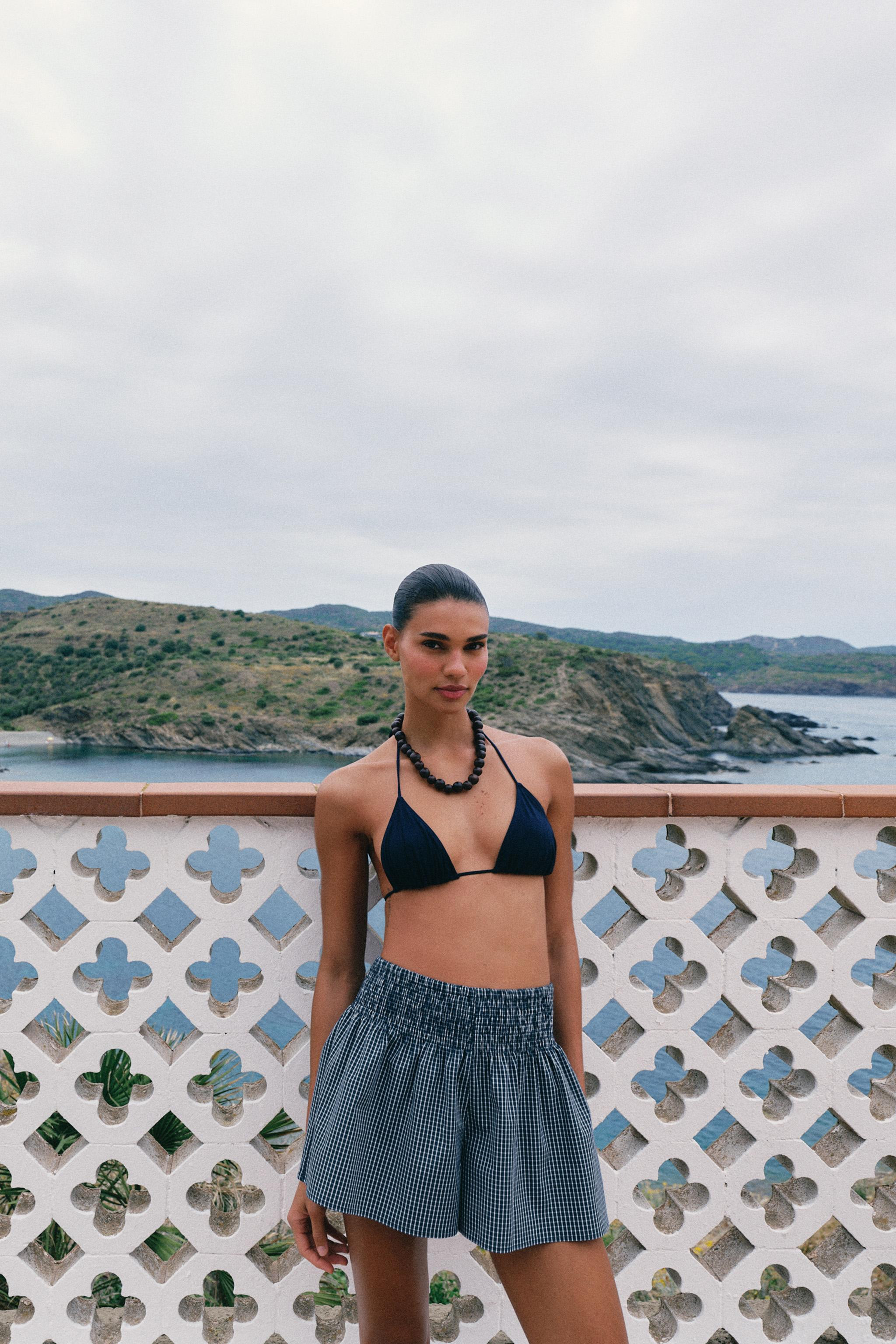 GINGHAM SHORTS | Zara US