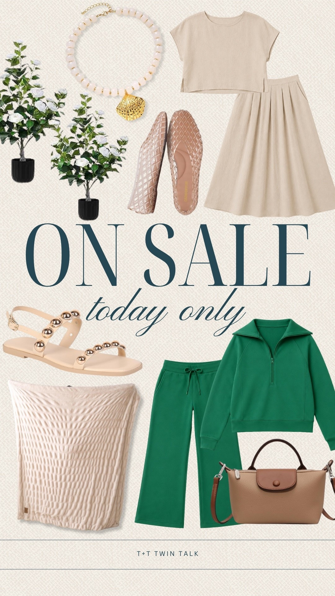 On sale today only, July 10th! We recently just bought the faux plants and use them as decor on our porch! Plus, the soft blanket is one of our favorites on is discounted today!!

#LTKSeasonal #LTKOver40 #LTKHome