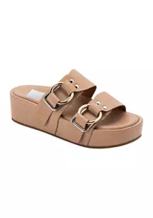 Cici Double Strap Sandals | Belk