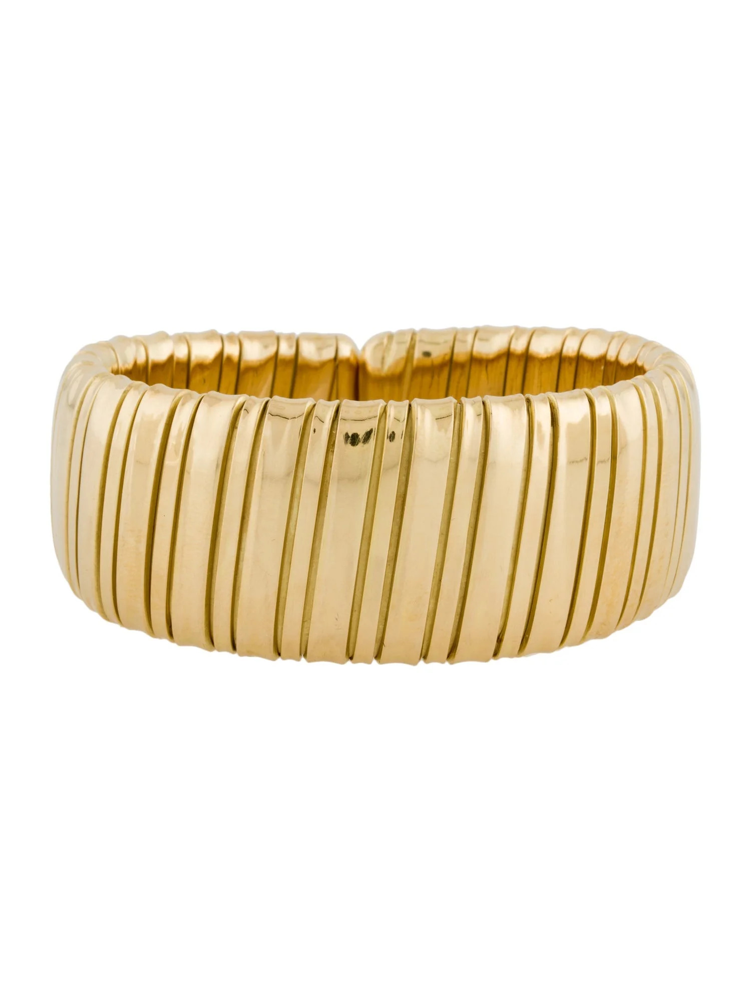 Carlo Weingrill 18K Tubogas Cuff Bracelet | The RealReal
