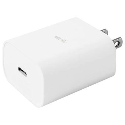 LOGiiX Power Cube 20W USB-C Wall Charger - White | Best Buy Canada