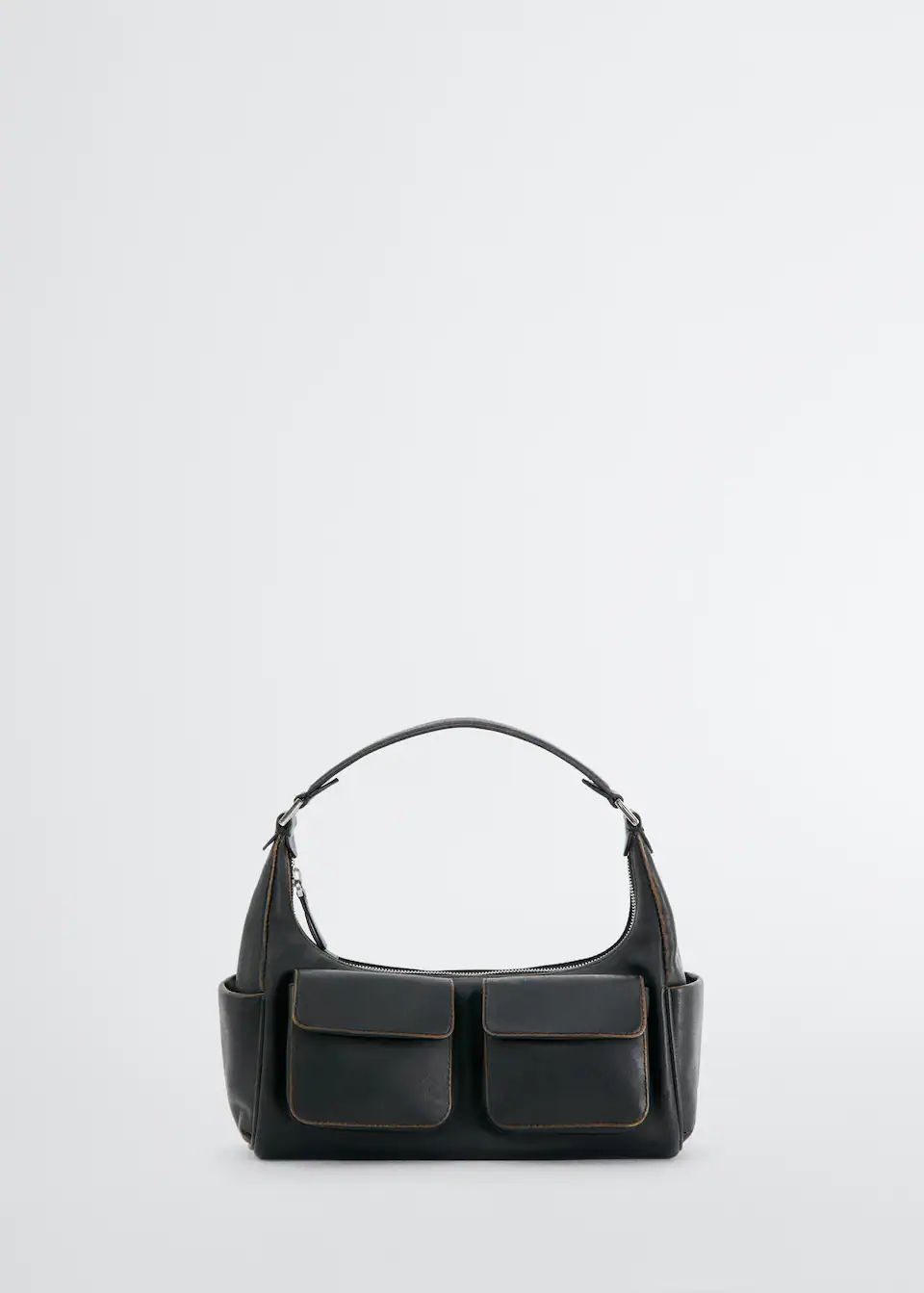 Bag with flap pocket | MANGO (UK)