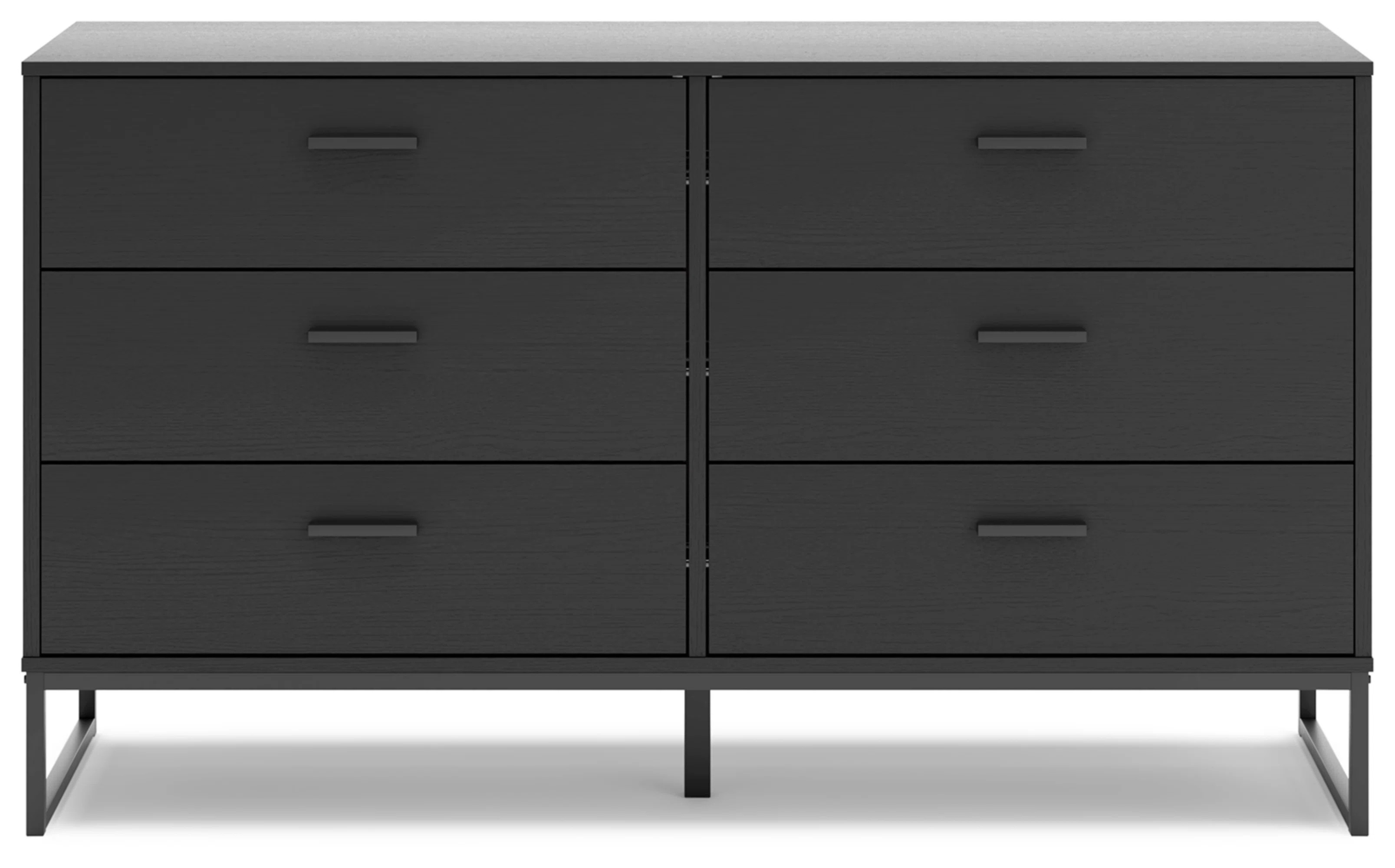 Signature Design by Ashley Socalle 6 Drawer 59.02" W Double Dresser & Reviews | Wayfair | Wayfair North America