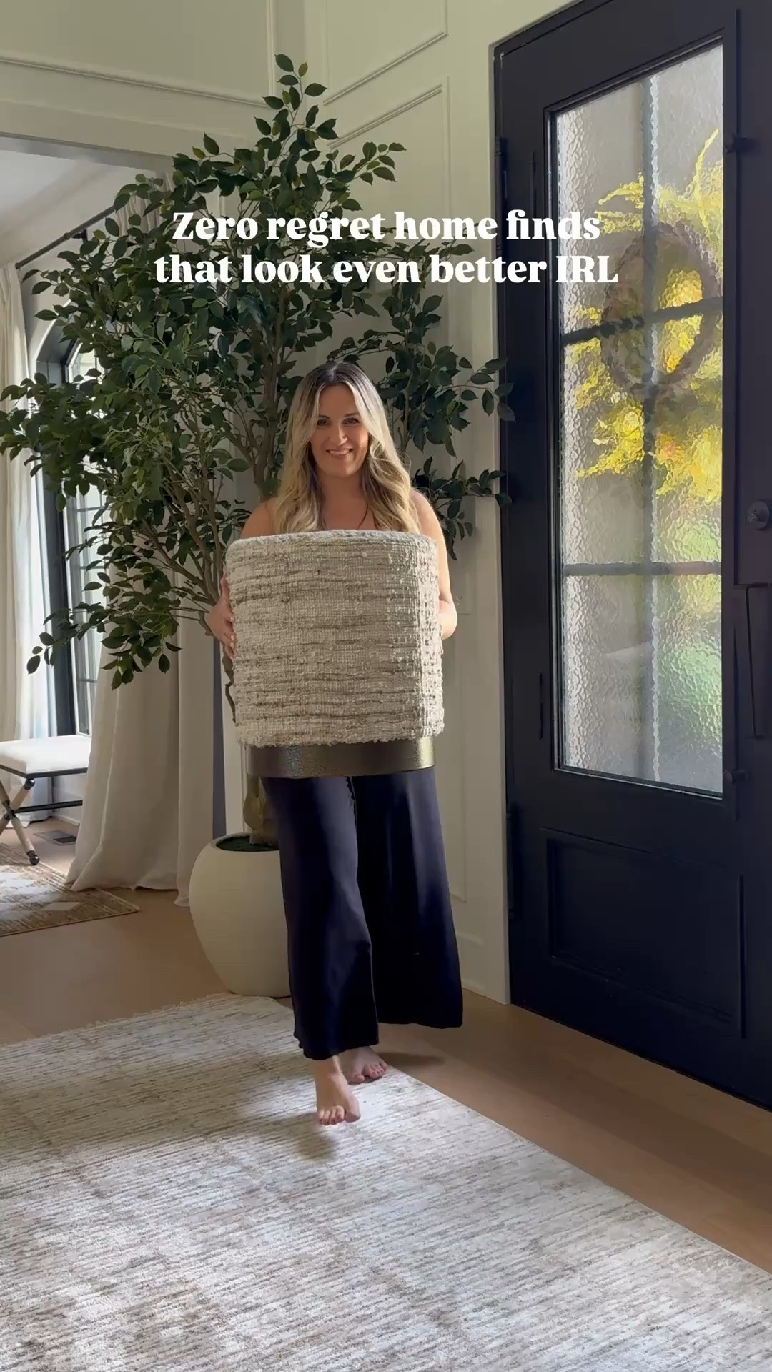 These home finds look even better in person.  Including my new textured ottomans, woven wall art, marble accent tables, affordable sectional and more.

#LTKSaleAlert #LTKHome