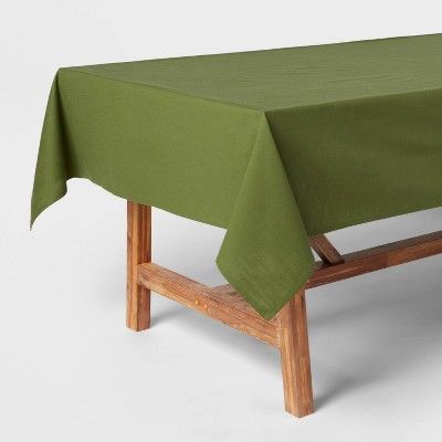 Tablecloth Solid Green - Threshold™ | Target