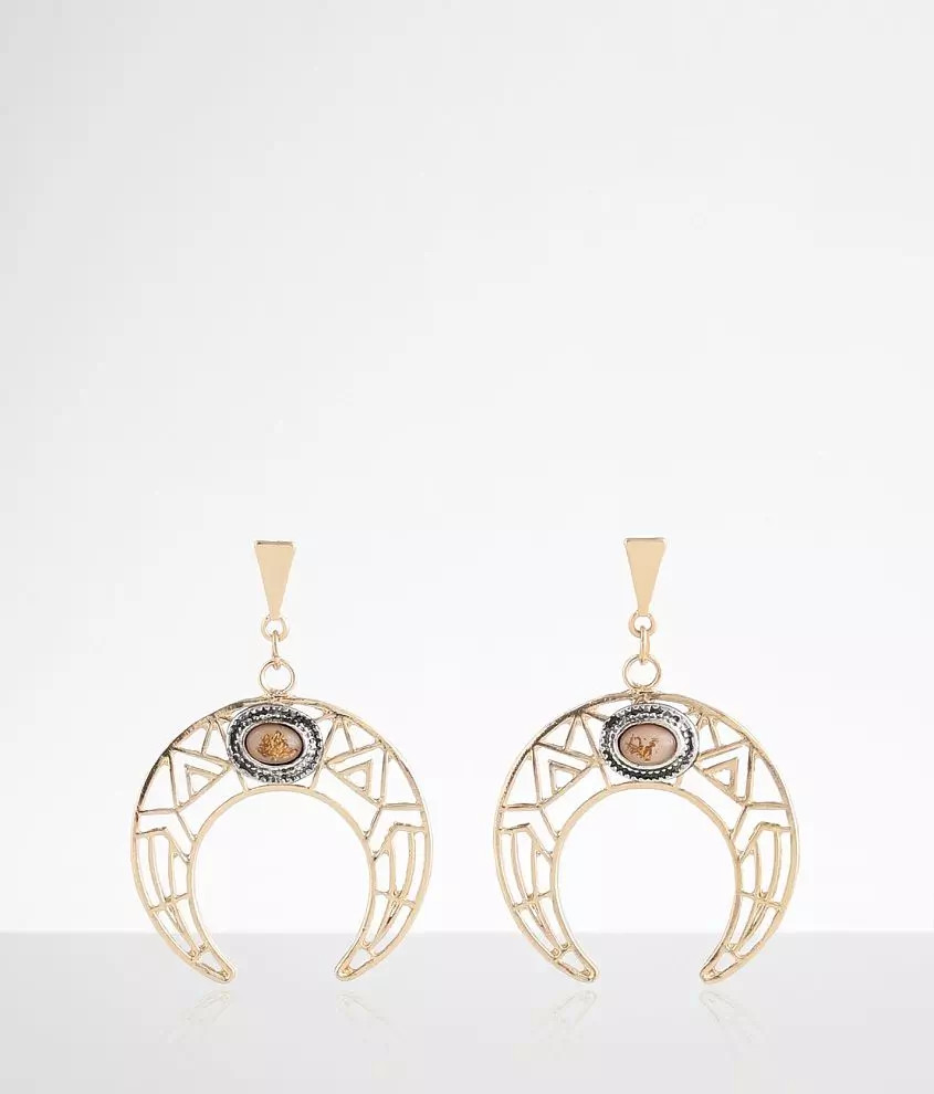 Western Earring | Buckle