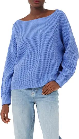 French Connection Millie Mozart Waffle Knit Sweater | Nordstrom | Nordstrom