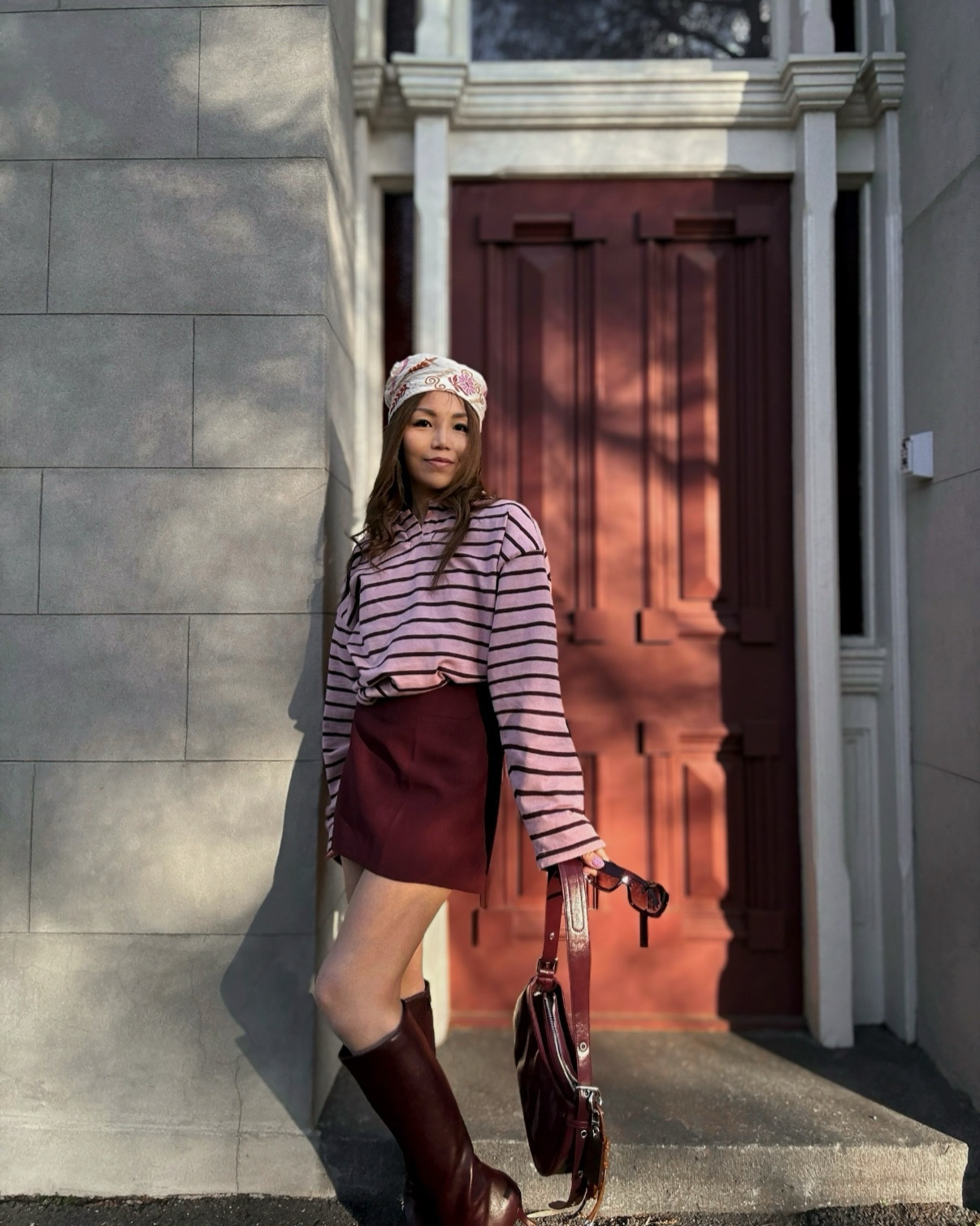 Never found a rugby top I did not like..
+ I’m still obsessed with head scarves because #Springinmelbourne 👚🌸


#stripedrugbytops #trending
#ootd #springoutfitinspo #pininterestaesthetic #springoutfitideas #howtowear 

#LTKaustralia #LTKspring #LTKFashionMonth