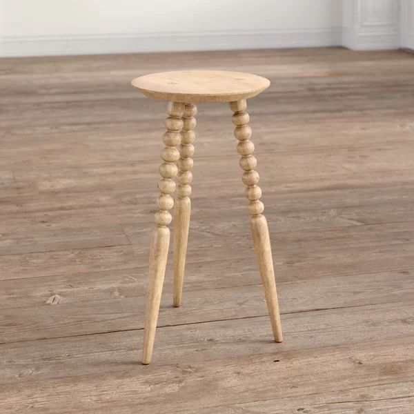Lessing 23.5'' Tall Solid Wood 3 Legs End Table | Wayfair North America