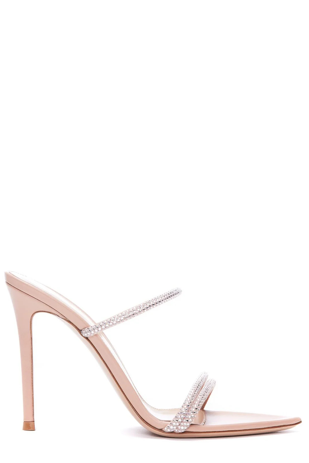 Gianvito Rossi Embellished Heeled Sandals | Cettire Global