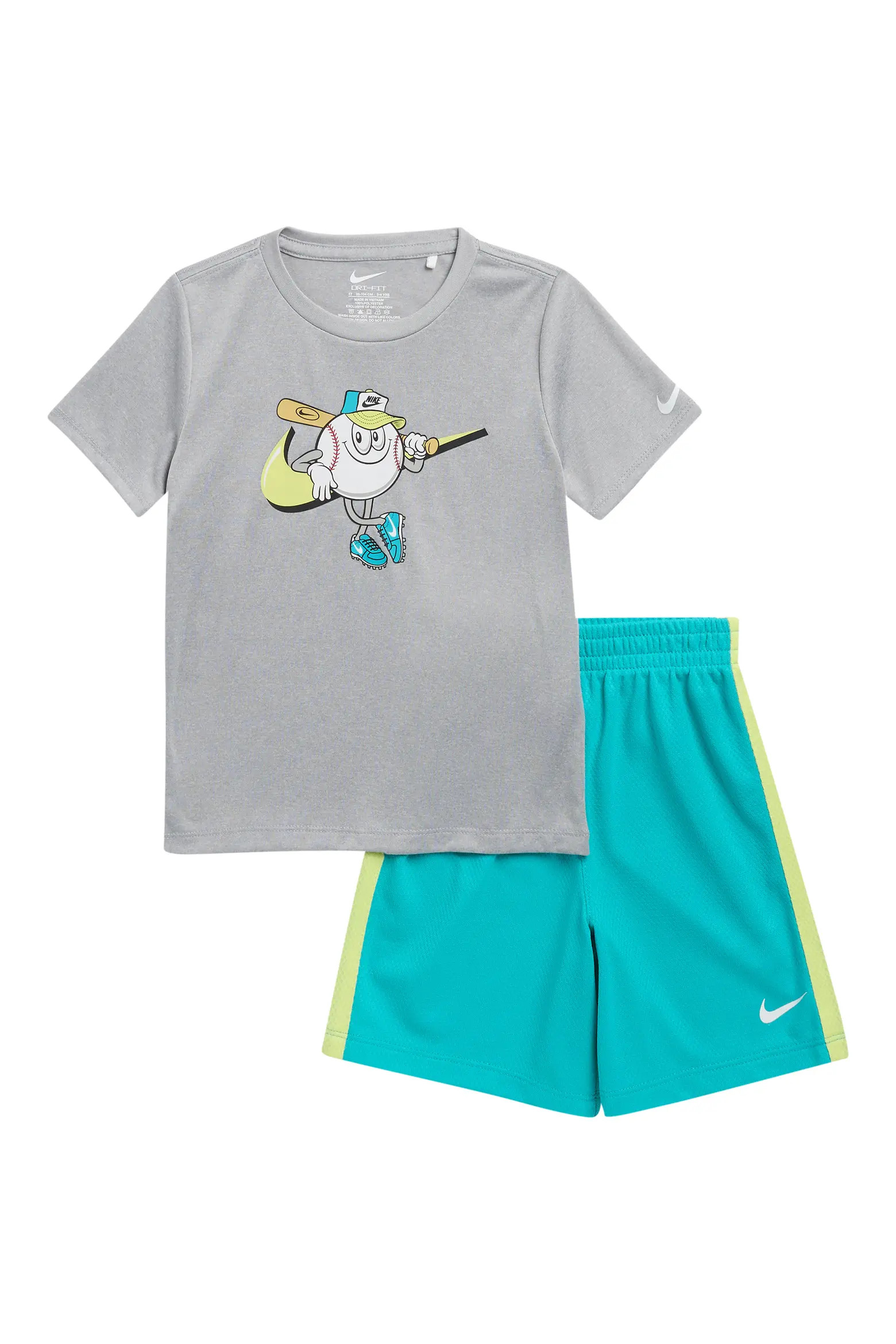 Kids' Dri-FIT Graphic Tee & Shorts Set (Men) | Nordstromrack | Nordstrom Rack