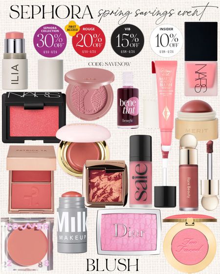 Sephora sale top selling blush finds. 

Sephora sale bestsellers and top finds! These are some of my favorite beauty and skin products! #sephorasale Sephora spring savings event, Sephora sale favorites, Sephora blushes, Sephora blush stick, Sephora powder blush, Sephora cream blush, sephora liquid blush 

#LTKstyletip #LTKbeauty #LTKBeautySale