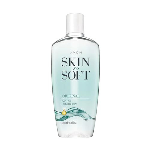 AVON Skin So Soft Original Bath Oil for Women, Moisturizing Body Oil with Jojoba Oil for Dry Skin, 16.9 fl oz Hydrating Shower Oil; Perfect as an After-Shower Skin Softener for All Adults | Amazon (US)