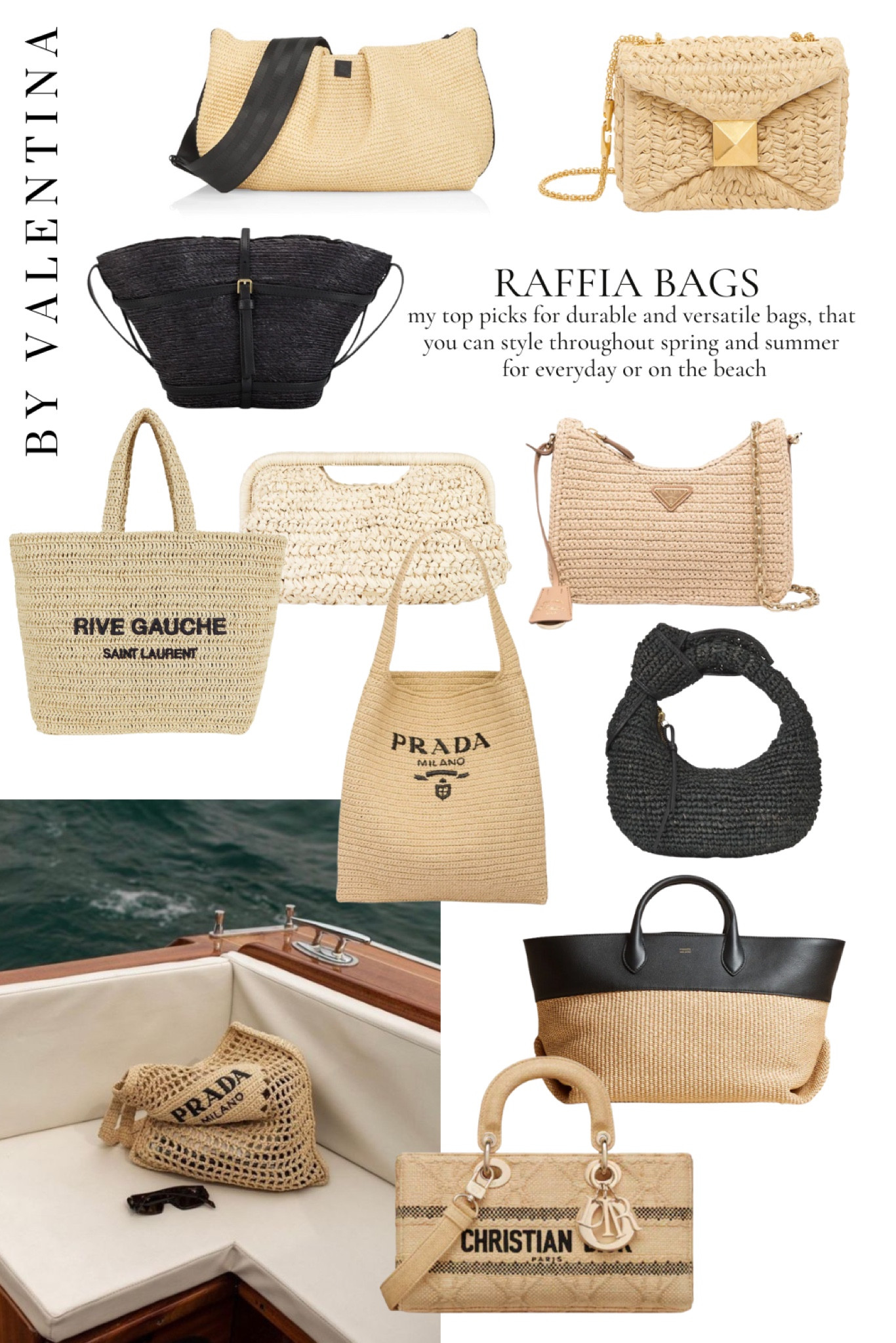 Prada Re-Edition 2005 Raffia Bag (Black) – The Luxury Shopper