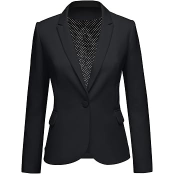 LookbookStore Blazers for Women Business Casual Long Sleeves Suit Jackets | Amazon (US)