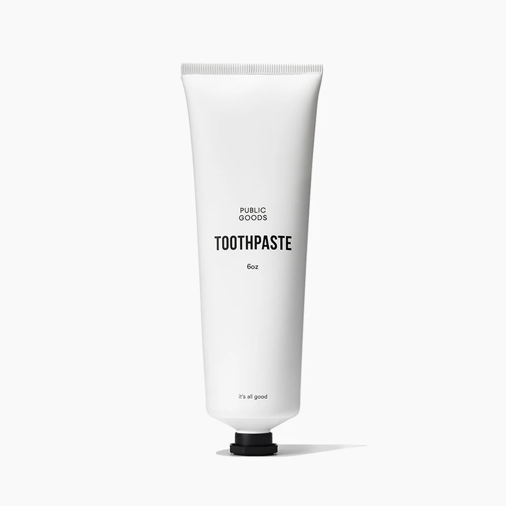 Natural Toothpaste | Cruelty Free, Vegan Friendly, Paraben & Sulfate Free | 6 oz | Public Goods | Public Goods