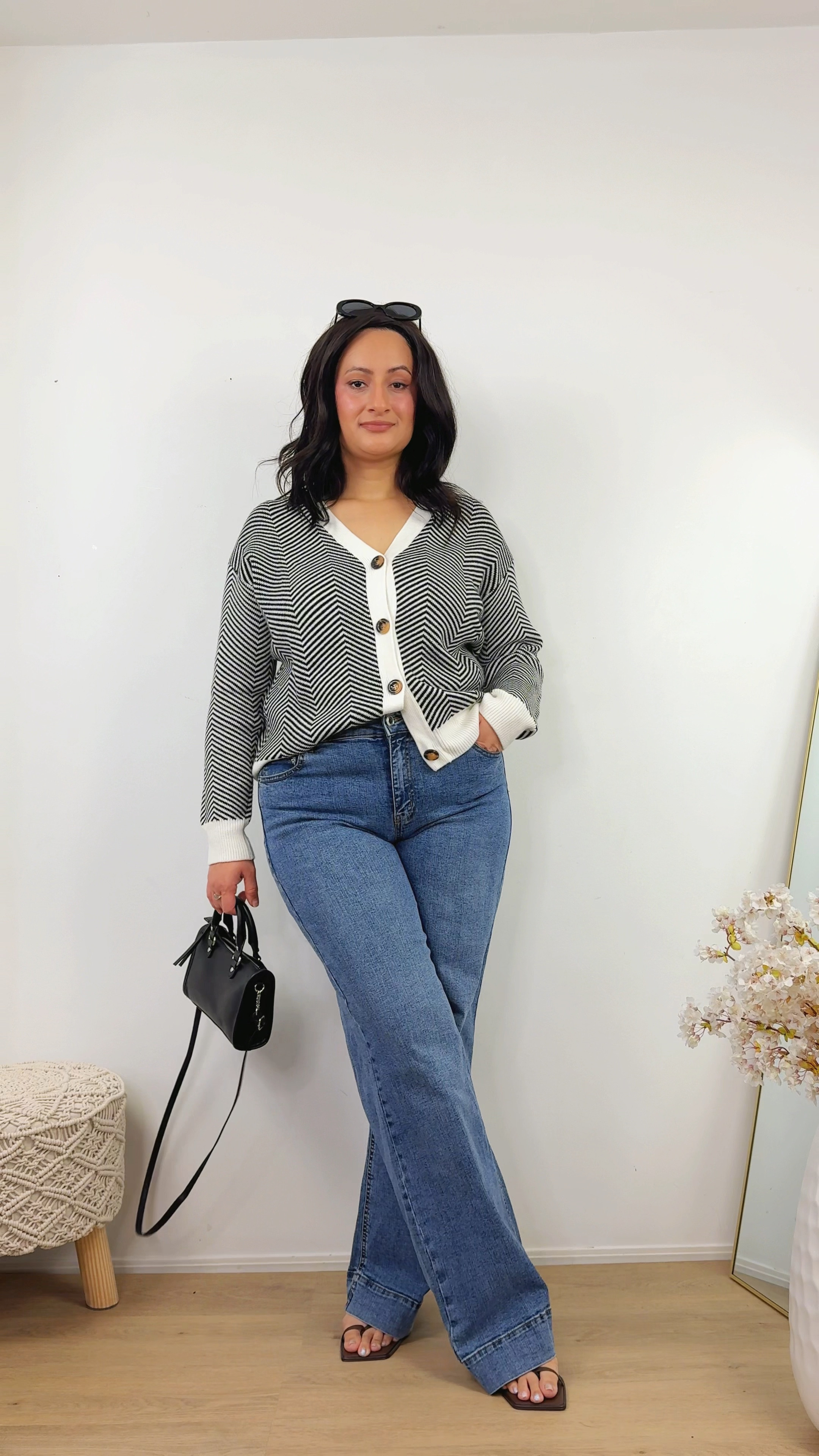 Cute cardigan for fall fashion 
Wide leg jeans H&M haul 
Midsize , fall style, fall outfits, casual steer chic 

#LTKstyletip #LTKcanada #LTKautumn