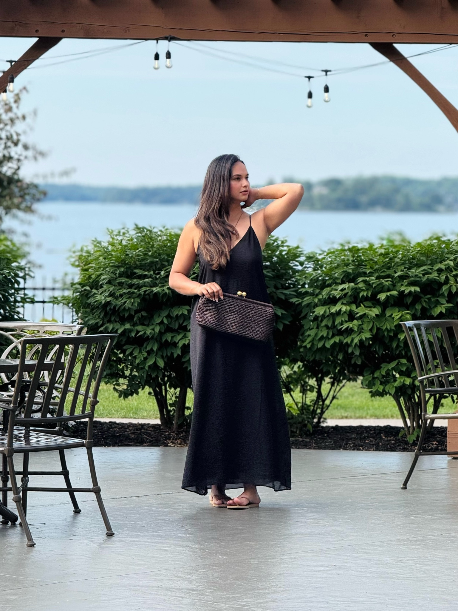 Black summmer vacation dress 

#LTKcanada #LTKsummer #LTKstyletip
