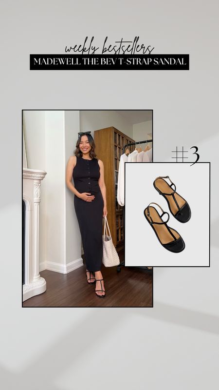#3 bestseller - Madewell the bev t-strap sandals 

• these are a great minimal + elevated sandal for the summer
• comes with padding for comfort 
• does run slightly narrow 

#LTKShoeCrush #LTKSeasonal #LTKStyleTip