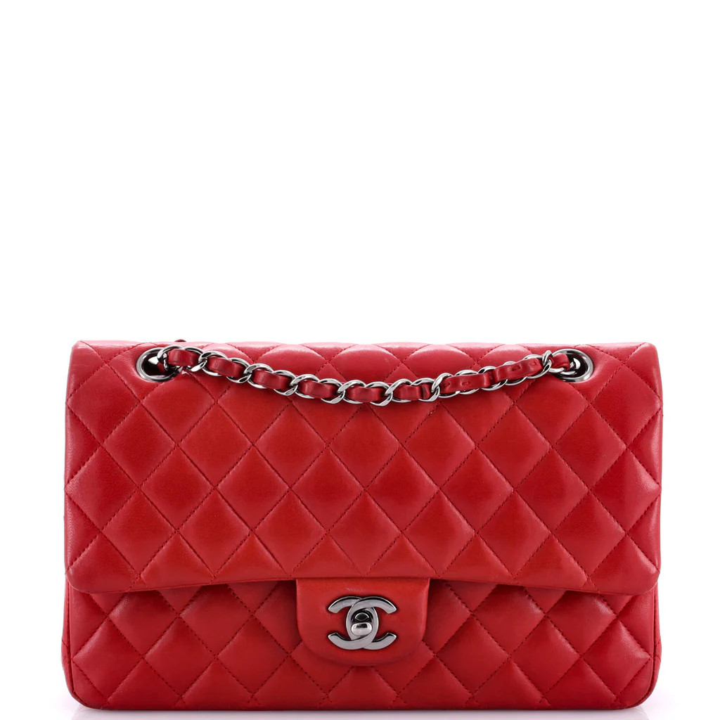 Classic Double Flap Bag Quilted Lambskin Medium | Rebag