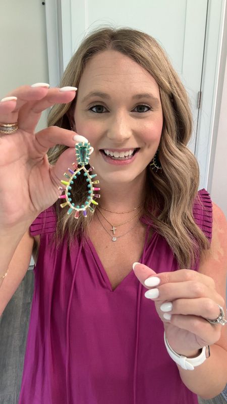 Kendra Scott Summer New Arrivals! I love all the bright colors, these pieces are so fun!

#LTKStyleTip #LTKSeasonal #LTKVideo