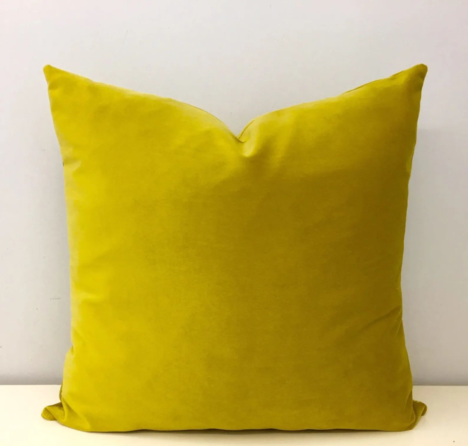 Luxury Mustard Velvet Pillow Cover, Mustard Pillows, Velvet Pillows, Throw Pillow, Decorative Pil... | Etsy (US)
