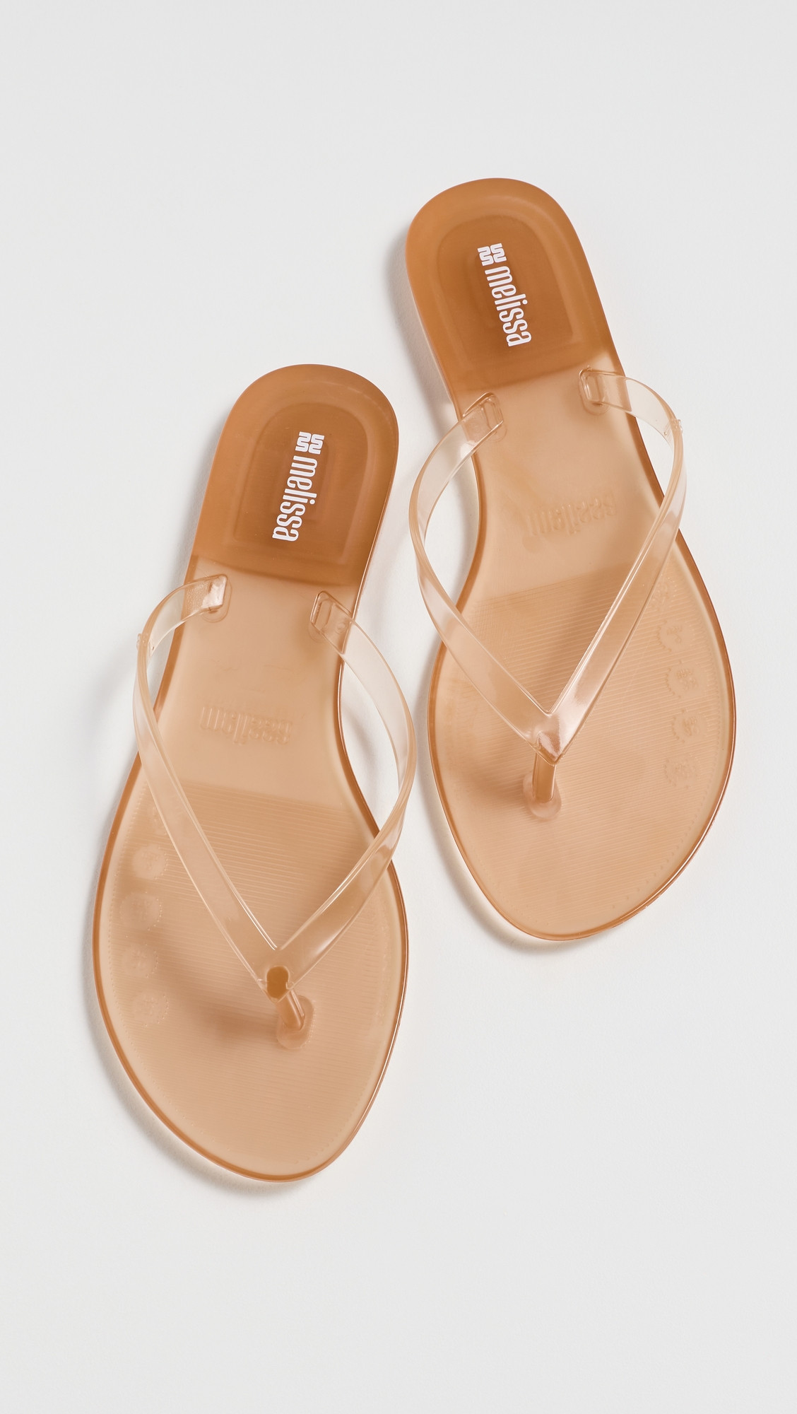 Melissa Harmonic Jelly Sandals Clear Beige 9 | Shopbop