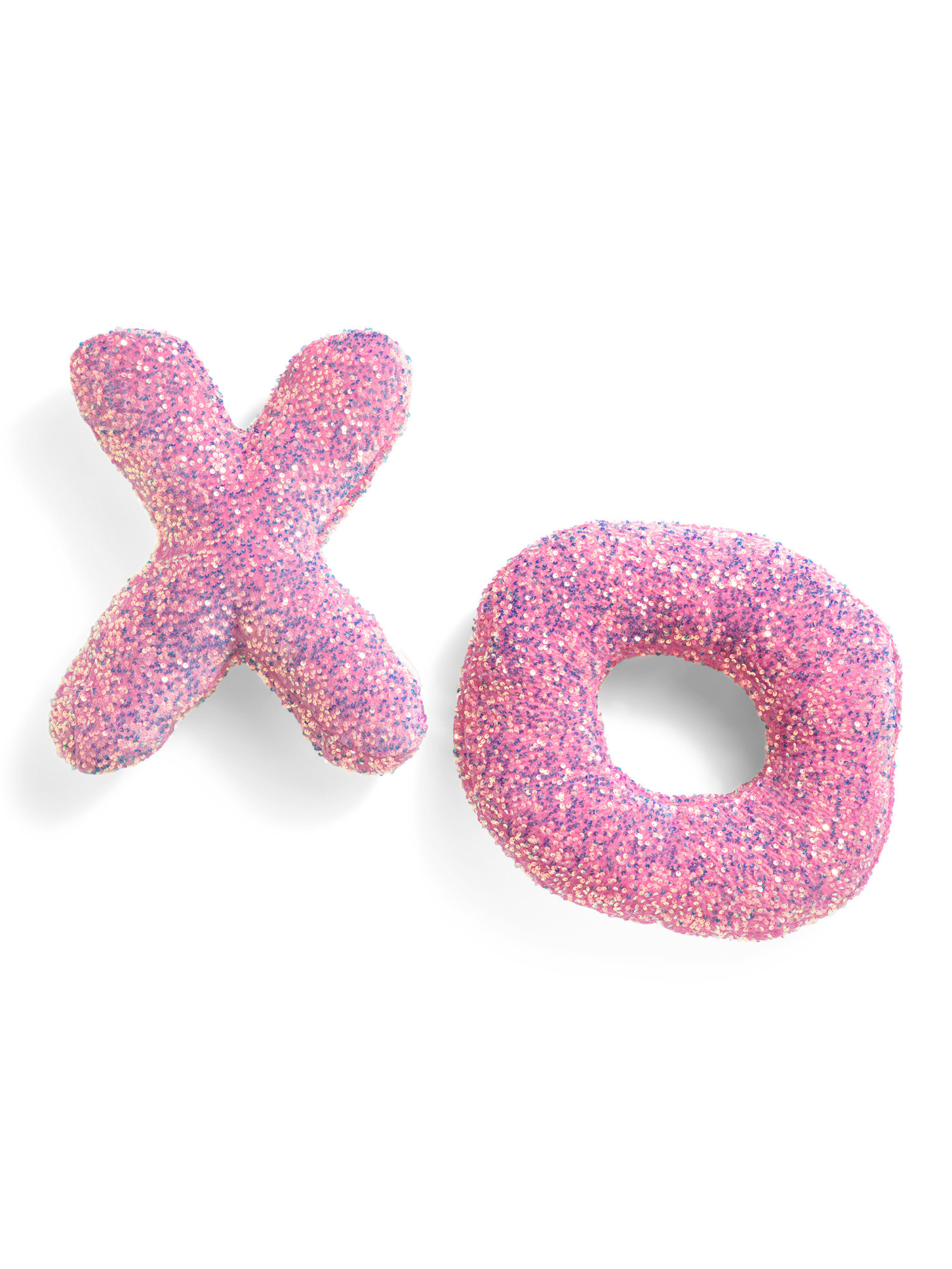 2pk Iridescent Shaped Xo Pillows | TJ Maxx