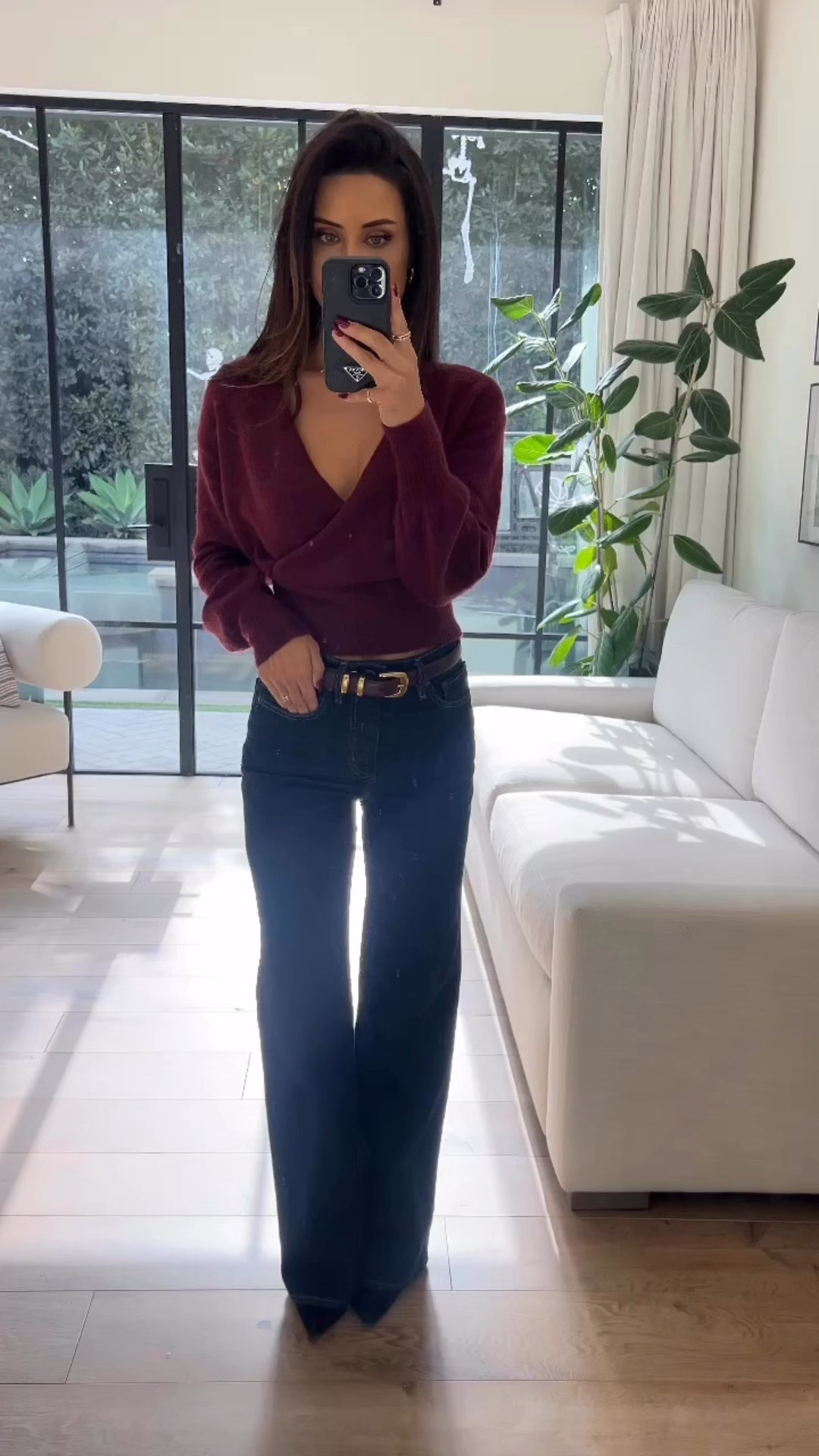 Effortless fall style perfect for going from day into night. All from Aritzia I’m wearing a size extra small and the top and a size 25 in the jeans.

#LTKOver40 #LTKFindsUnder100 #LTKSeasonal