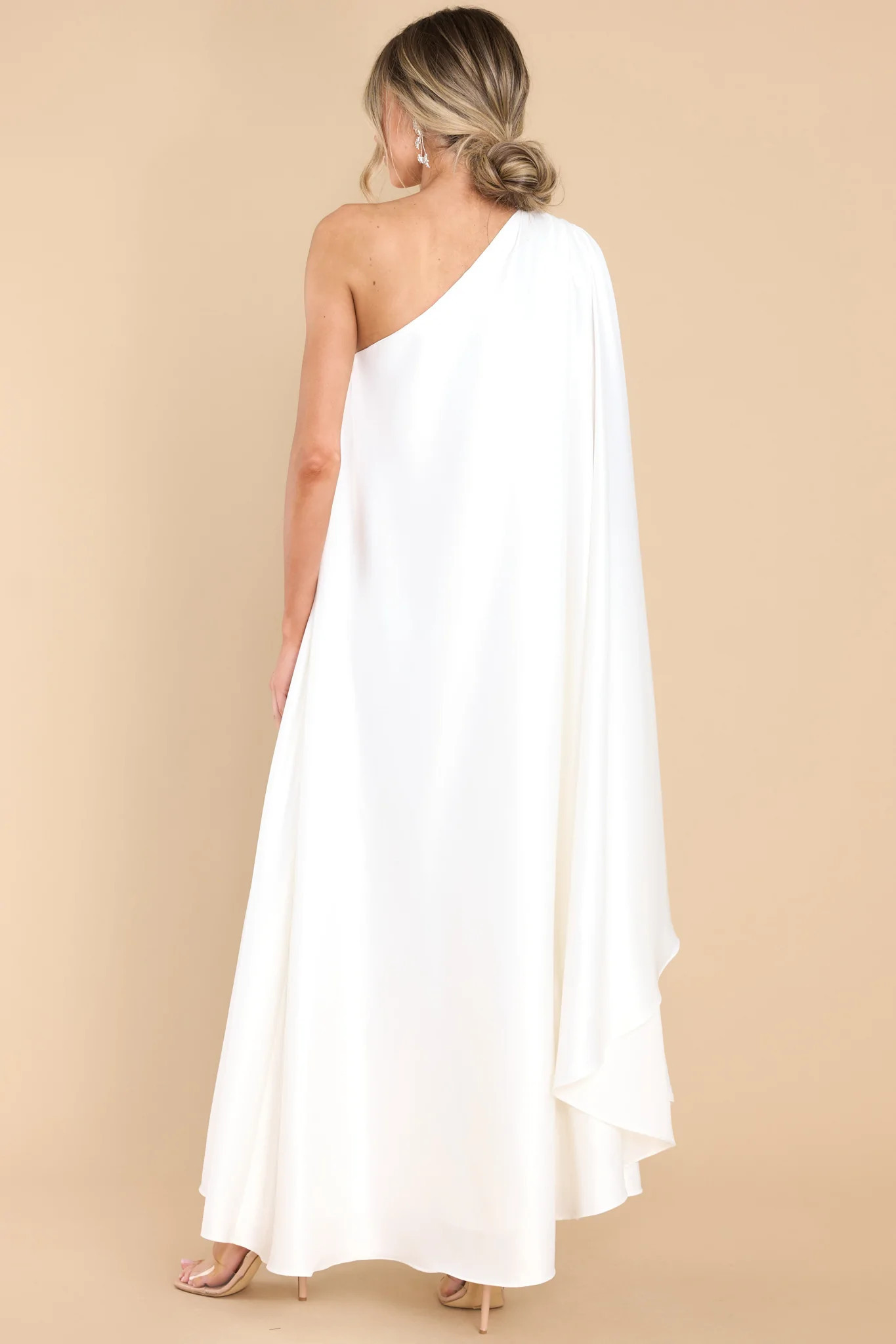 Glamorous Statement White Maxi Dress | Red Dress 