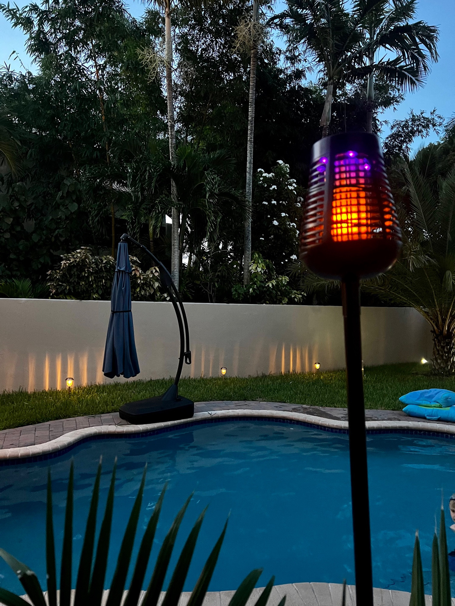 Favorite time of night has to be when the solar lights turn on. Linking these pathway lights and the solar torch on my LTK. 

#LTKSeasonal #LTKswim #LTKhome