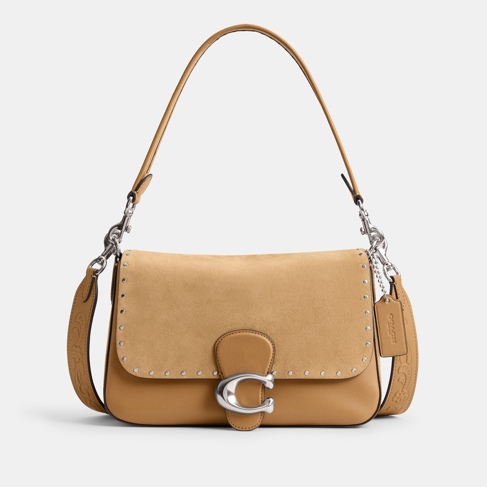 Coach Tabby Soft Suede And Leather Shoulder Bag | Mybag.com (Global) 