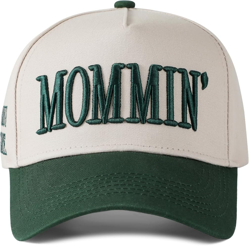 Mommin Hat Womens Trucker Hat for Wife Mothers Day Mom Gifts Vintage Two Tone Adjustable Embroide... | Amazon (US)