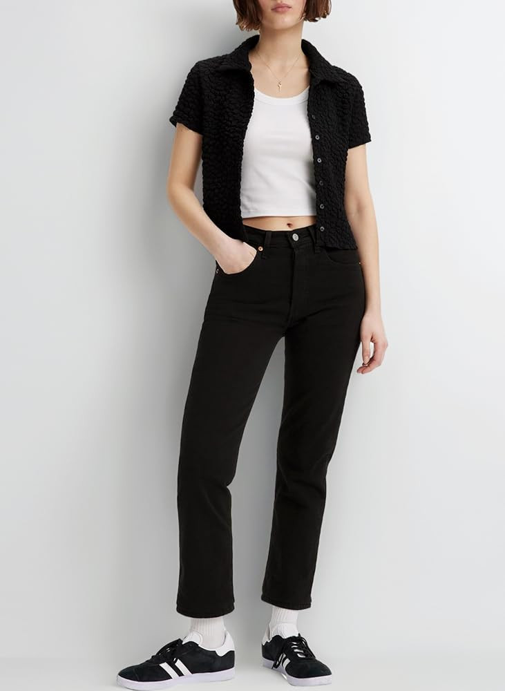 Levi's Women's 501 Crop Jeans | Amazon (UK)