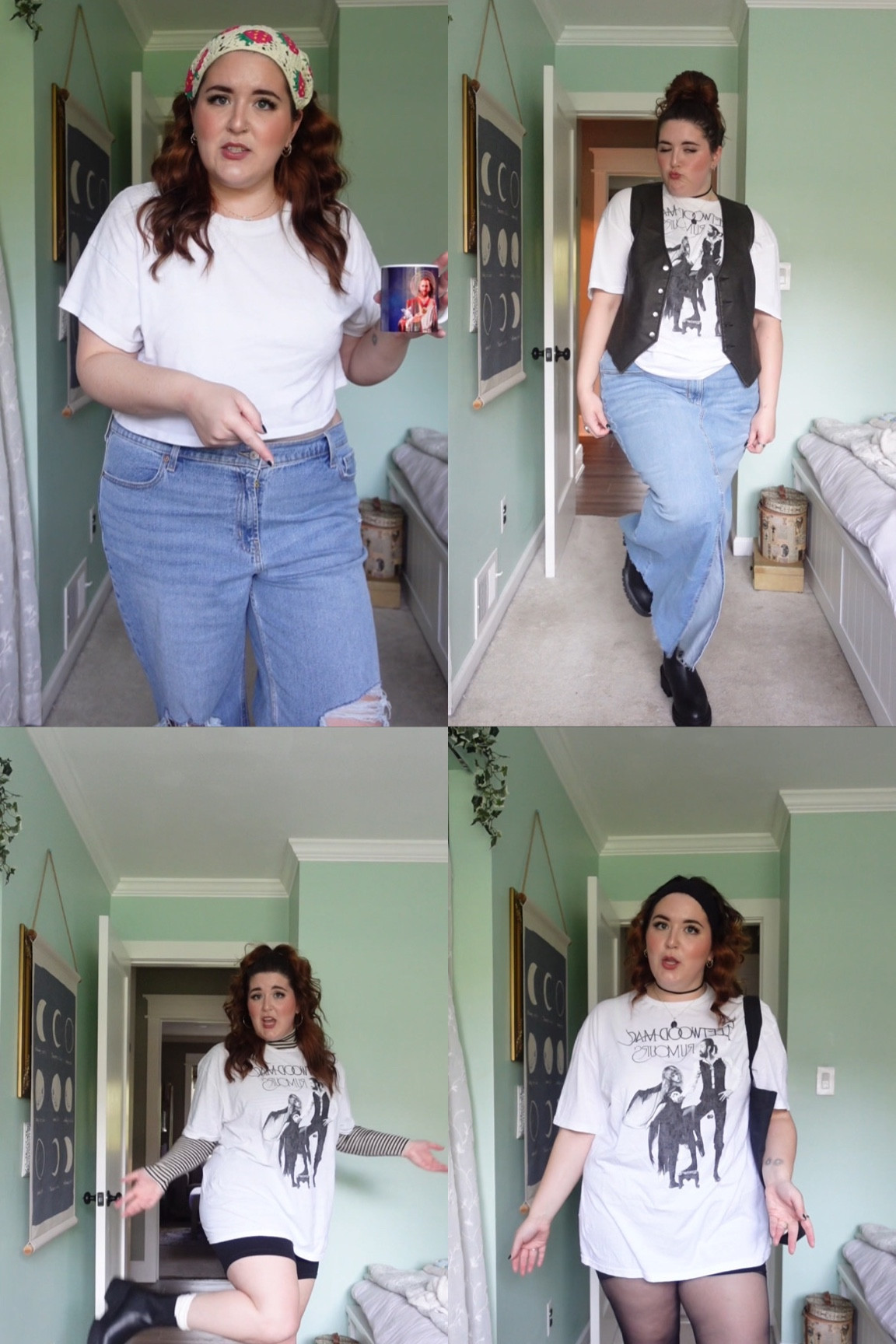 Styling an oversized T shirt on a curvy body three ways!💕

#LTKplussize #LTKstyletip #LTKmidsize